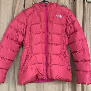 Girls North Face Puffy coat